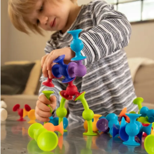 Klocki Przyssawki dla Dzieci Squigz Zestaw Startowy — Fat Brain Toys