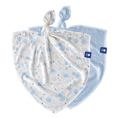 Zestaw Pieluszek Bambusowych 2szt. Sky Blue - Bamboo Line