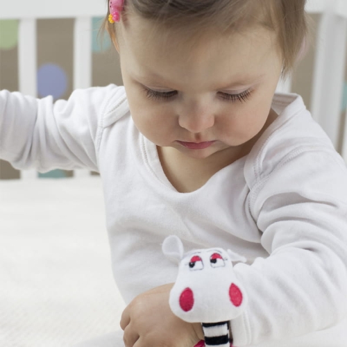 Grzechotka dla Niemowlaka na Rączkę Żaba - Mom's Care