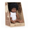 Lalka Dziewczynka Afroamerykanka 38cm Miniland Doll