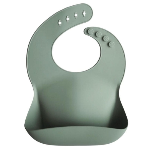 Śliniak Silikonowy Cambridge Blue / Mushie