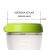 Antykolkowa Butelka Silikonowa Mom's Breast 250 Ml Green Baby - Comotomo