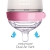 Antykolkowa Butelka Silikonowa Mom's Breast 150 Ml Pink Newborn - Comotomo