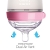 Antykolkowa Butelka Silikonowa Mom's Breast 250 Ml Pink Baby - Comotomo