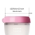 Antykolkowa Butelka Silikonowa Mom's Breast 250 Ml Pink Baby - Comotomo