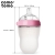 Antykolkowa Butelka Silikonowa Mom's Breast 250 Ml Pink Baby - Comotomo
