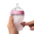 Antykolkowa Butelka Silikonowa Mom's Breast 250 Ml Pink Baby - Comotomo