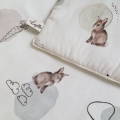 Bambusowa Pościel dla Niemowląt z Wypełnieniem Layette Bunny
