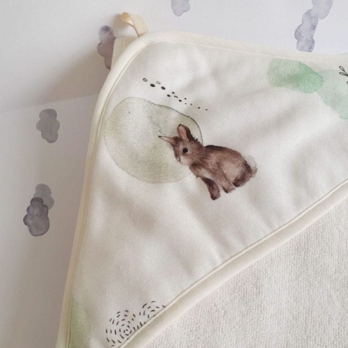 Ręcznik dla Niemowlaka Bambusowy S Layette Bunny