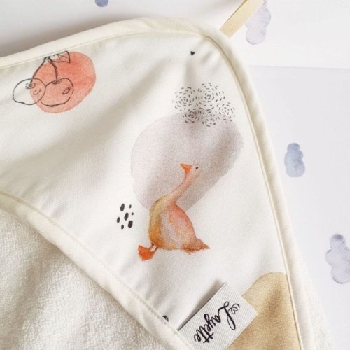 Ręcznik dla Niemowlaka Bambusowy S Layette Goose