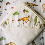 Ręcznik dla Niemowląt Bambusowy Woods Rozm. S / Layette