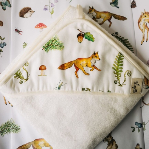Ręcznik dla Niemowlaka Bambusowy S Layette Woods
