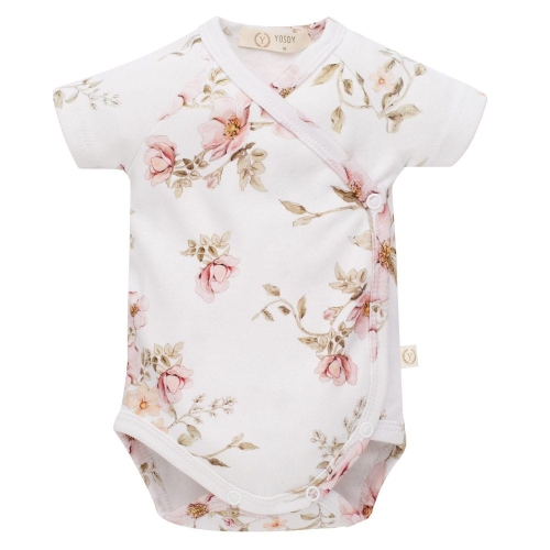 Body Niemowlęce Krótki Rękaw Yosoy Wild Rose