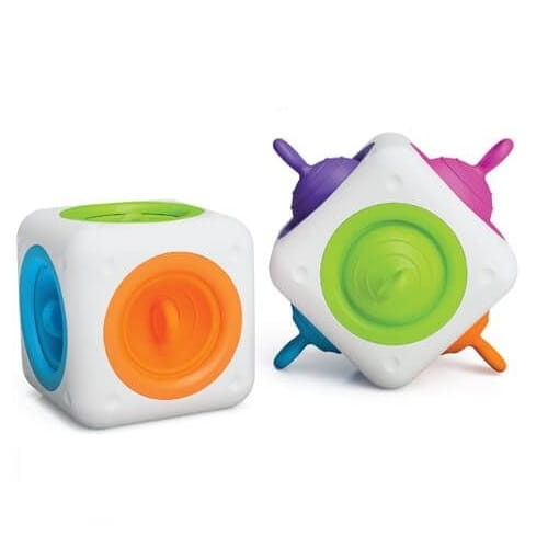 Zabawka Sensoryczna Sensokostka Tugl  - Fat Brain Toy