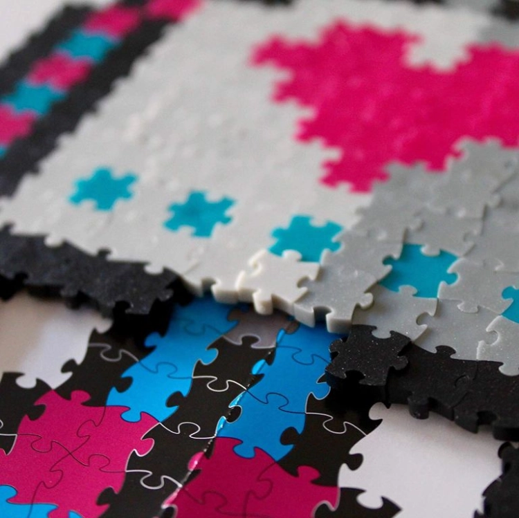 Puzzle dla Dzieci Pixelki Jixelz Roboty - Fat Brain Toys