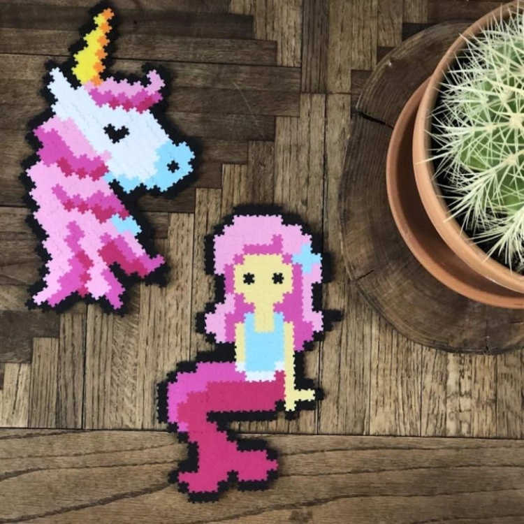 Puzzle dla Dzieci Pixelki Jixelz Bajkowi Przyjaciele - Fat Brain Toys