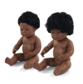 Lalka Dziewczynka Afroamerykanka 38cm Miniland Doll
