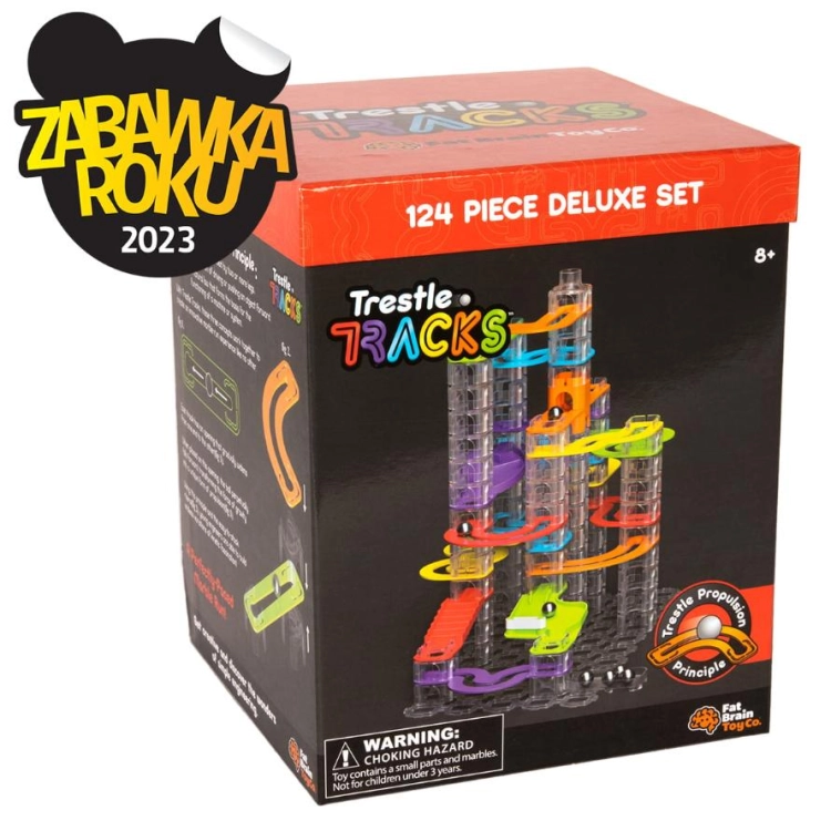 Kulodrom Trestle Tracks Zestaw Delux opakowanie - Fat Brain Toys