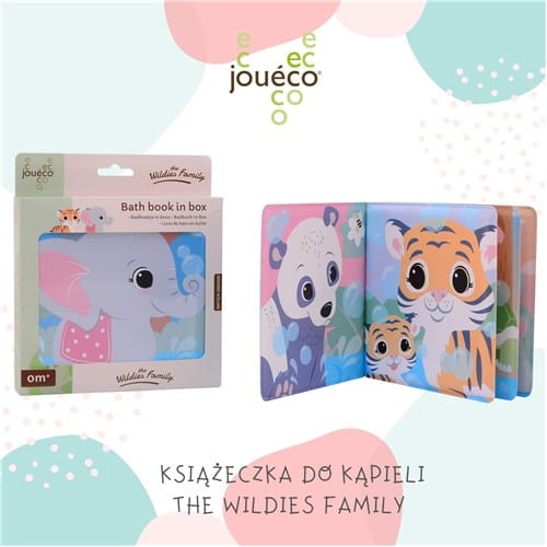 Książeczka do kąpieli The Wildies Family - Joueco