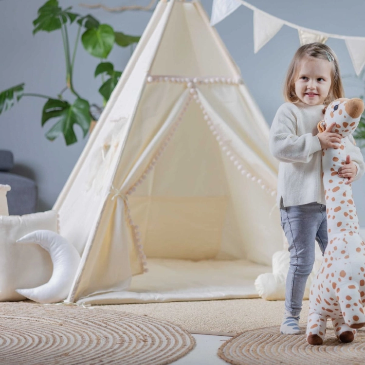Namiot Tipi dla Dziewczynki Kuleczkowa Mgiełka