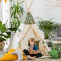 Namiot dla Dzieci Tipi Dżunglowa Kryjówka