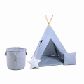 Namiot dla Dzieci Tipi Szary Szara Myszka