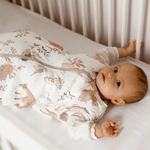 Śpiworek Niemowlęcy do Spania Colorstories 1.5 Tog 0-6 Mies Forest Friends