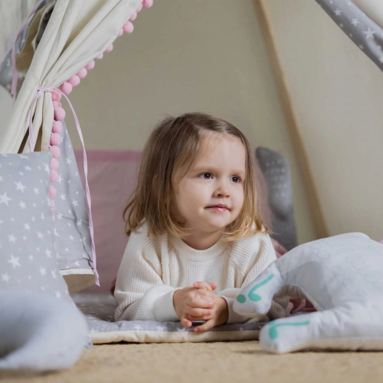 Namiot Tipi dla Dziewczynki Gwiazdkowa Perełka