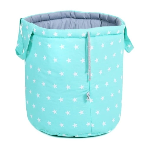 Kosz na Zabawki Duży Materiałowy Kraina Lodu