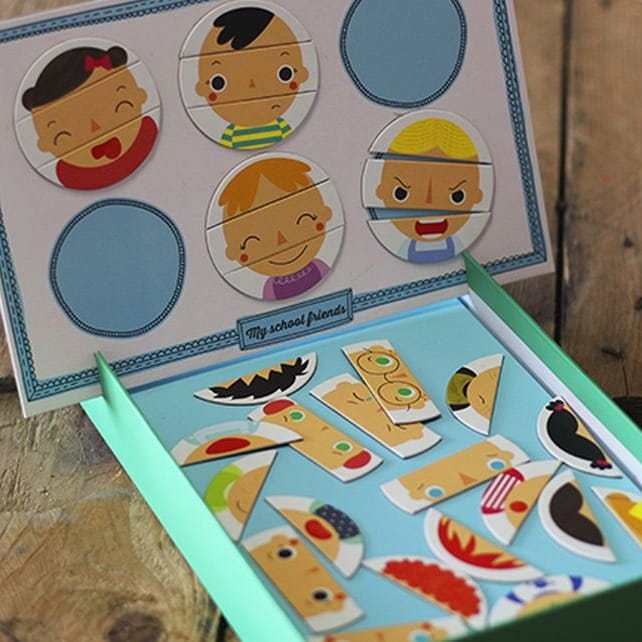 Układanka Magnetyczna Apli Kids Emocje