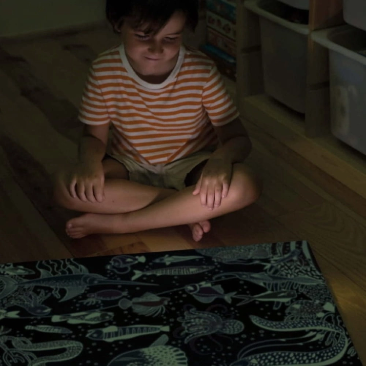 Puzzle dla Dzieci Świecące w Ciemności Apli Kids Ocean 5+