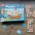 Puzzle dla Dzieci Okrągłe w Tubie Apli Kids Mapa Świata 5+