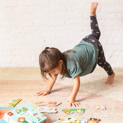 Puzzle dla Dzieci Duo Expressions Apli Kids Yoga 3+