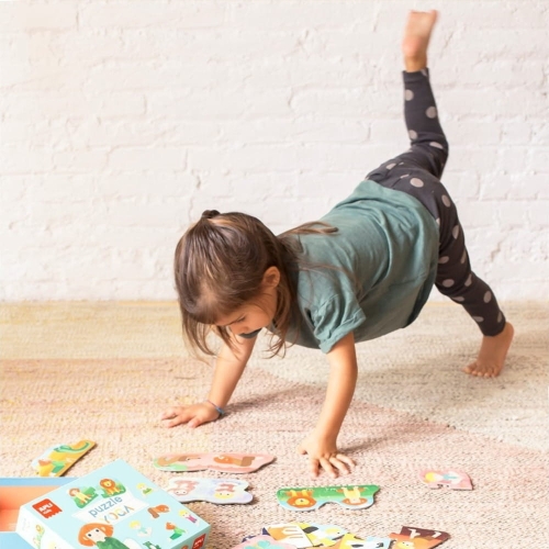 Puzzle dla Dzieci Duo Expressions Apli Kids Yoga 3+
