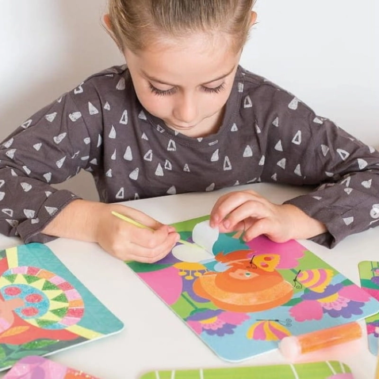 Zestaw Artystyczny dla Dzieci z Brokatem Apli Kids