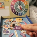 Układanka Magnetyczna Godziny / Apli Kids