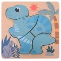 Puzzle Drewniane Dino - Joueco
