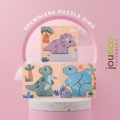 Puzzle Drewniane Dino - Joueco