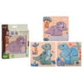 Puzzle Drewniane Dino - Joueco