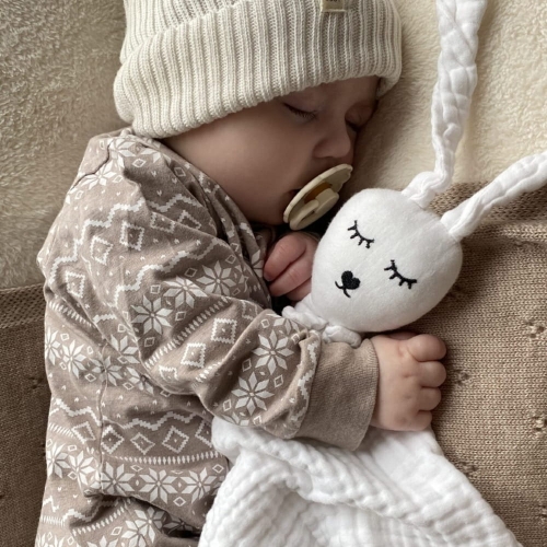 Doudou Szmatka Przytulanka Kremowa - Yosoy