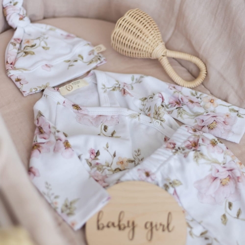 Body Niemowlęce Długi Rękaw Yosoy Wild Rose