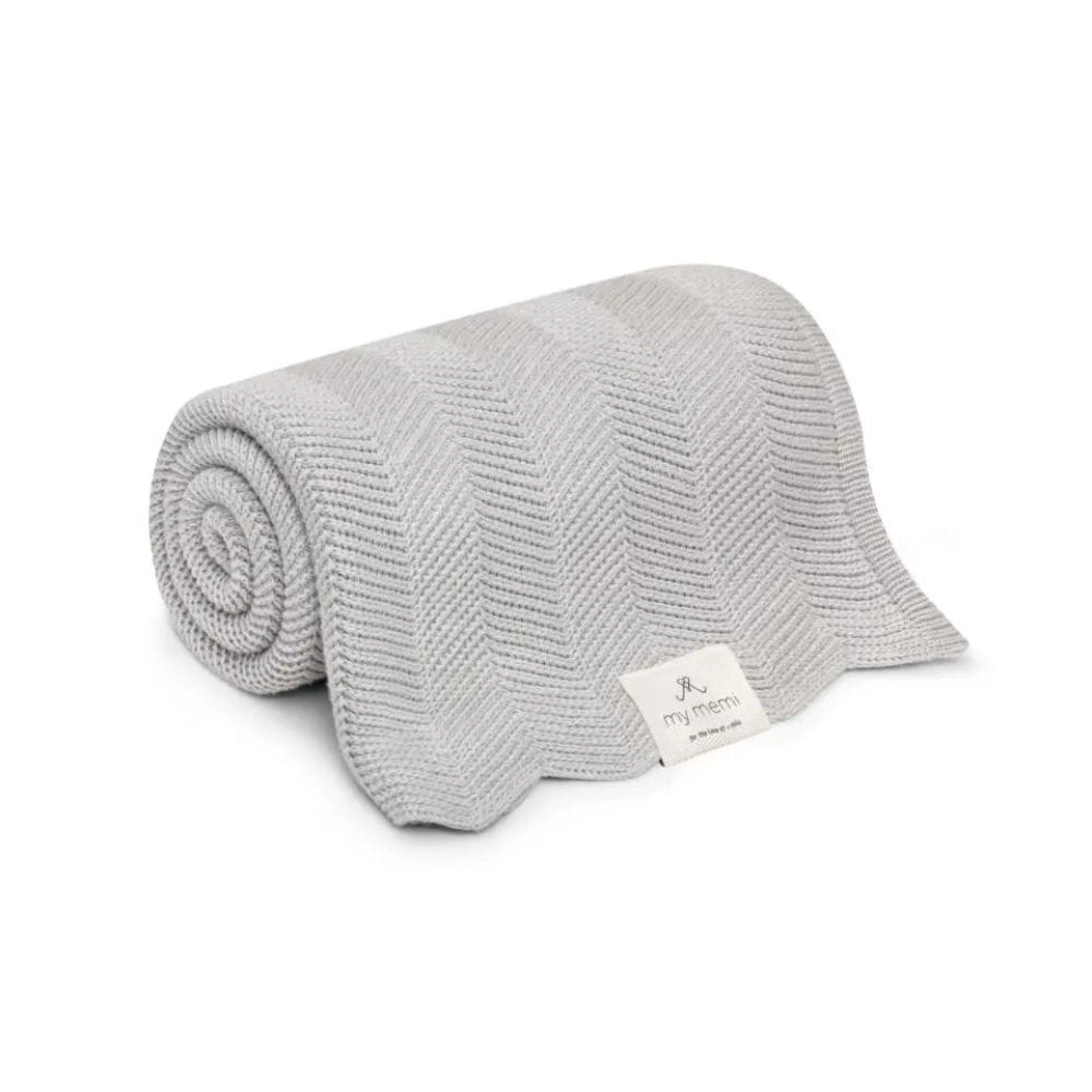 Kocyk Bambusowy Fir Light Grey / My Memi