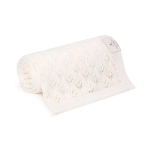 Kocyk Bambusowy Ażurowy Cream Kremowy / My Memi