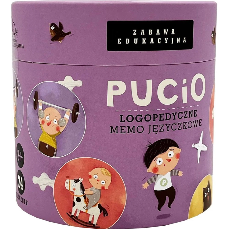 Pucio. Logopedyczne memo języczkowe - Wydawnictwo Nasza Księgarnia