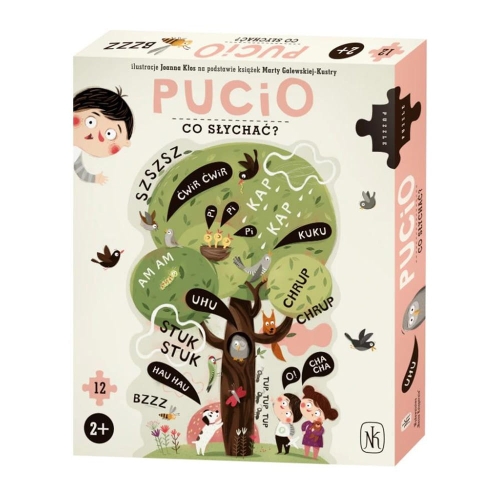 Pucio Co słychać Puzzle - Wydawnictwo Nasza Księgarnia