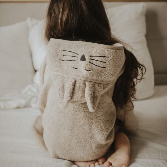 Okrycie Kąpielowe Ręcznik Poncho dla Niemowlaka Bambusowy Bambusowe My Memi