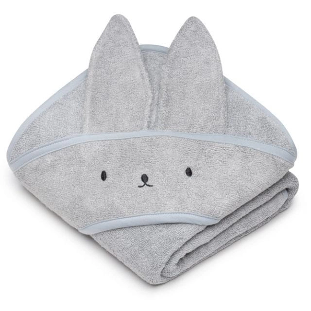 Ręcznik dla Niemowląt Bambusowy Light Grey Szary / My Memi