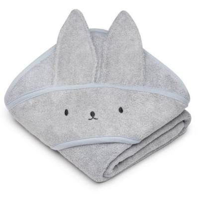 Ręcznik dla Niemowlaka Bambusowy My Memi Light Grey Szary