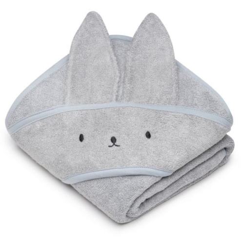 Ręcznik dla Niemowlaka Bambusowy My Memi Light Grey Szary