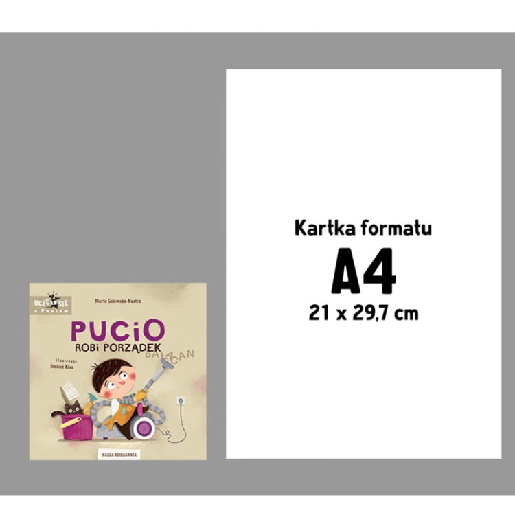 Pucio robi porządek - Wydawnictwo Nasza Księgarnia